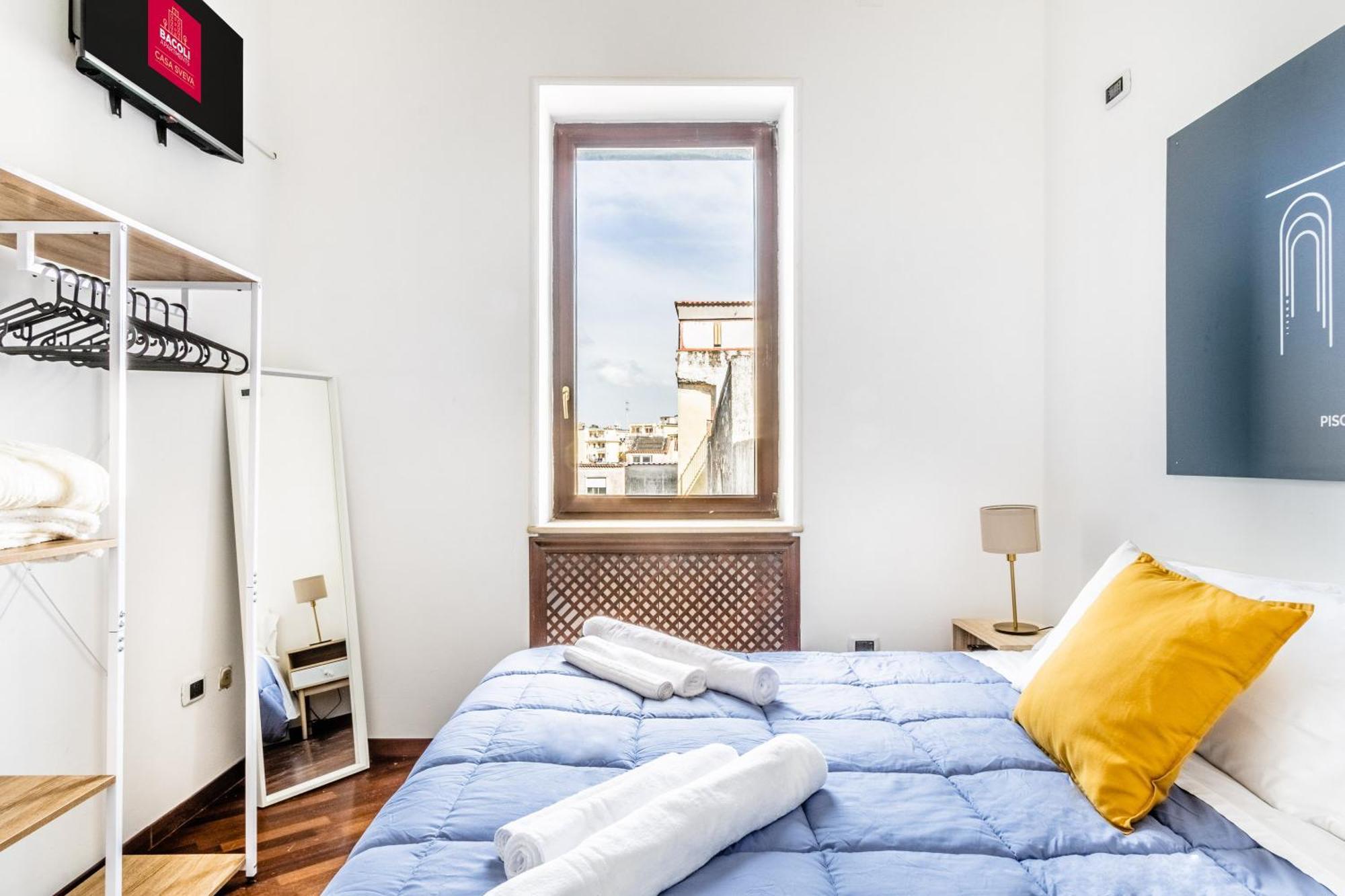 Bacoli Sveva Luxury House - Terrace & Design Apartment Bagian luar foto